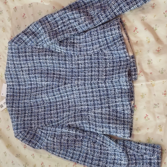 ZARA Blue Tweed Set - Picture 12 of 13